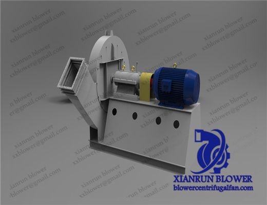 560rpm - 2900rpm Kipas Sentrifugal Suhu Tinggi Untuk Industri Boiler