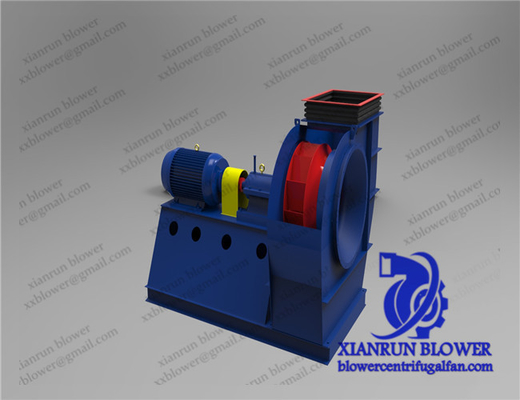 560rpm - 2900rpm Kipas Sentrifugal Suhu Tinggi Untuk Industri Boiler