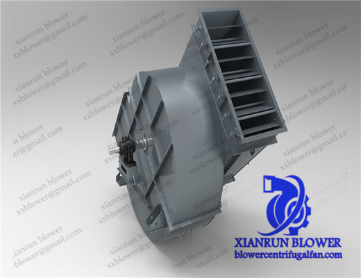 800 - 90000m3 / H Single Inlet Centrifugal Fan Blower Bearing Cincin Bagian Dalam Nut