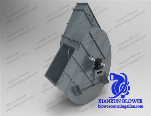 800 - 90000m3 / H Single Inlet Centrifugal Fan Blower Bearing Cincin Bagian Dalam Nut