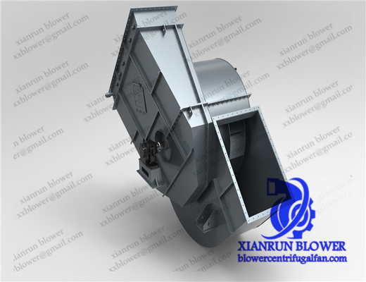 800 - 90000m3 / H Single Inlet Centrifugal Fan Blower Bearing Cincin Bagian Dalam Nut
