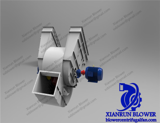 F Model Double Inlet Centrifugal Fan Radial Fan Blower Dengan Motor Penggerak Frekuensi Variabel