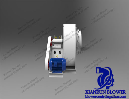 Kipas Sentrifugal Industri Dengan Aliran Udara Volume Tinggi Dan Penggerak Sabuk, Dirancang Untuk Boiler Industri Dan Peralatan Pendukung Blower Udara Elektrik